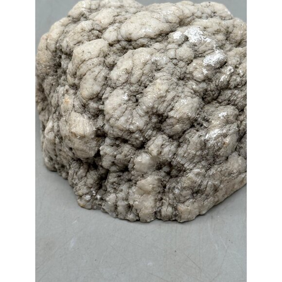 White Chalcedony & Quartz Crystal Geode Specimen Collectors 4.5x4" white READ - Picture 7 of 13